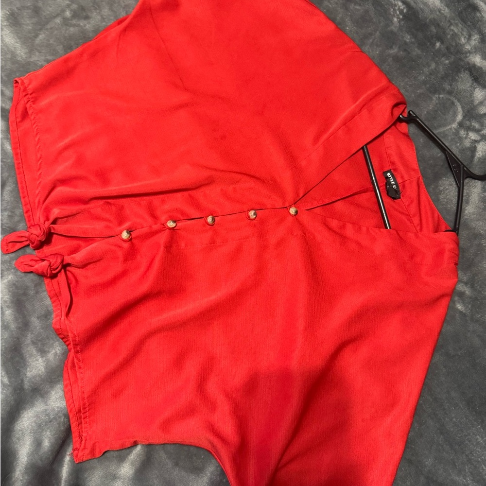 Style Envy Scarlet Blouse